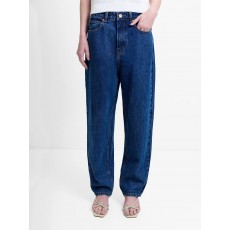 French Connection Dallas Denim Mom Barrel Leg Jean