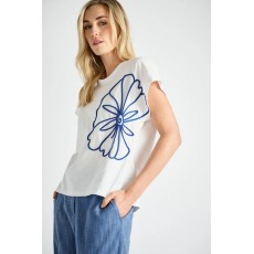 Marie Mero T-shirt with embroidery
