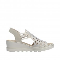 Rieker Laced Wedge Sandal