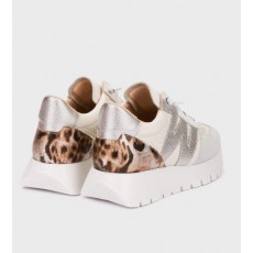 Wonders Animal Print detail Trainer