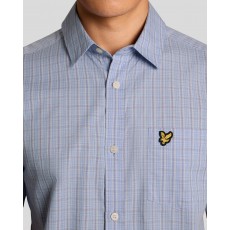 Lyle & Scott Short Sleeve Grid Check Shirt