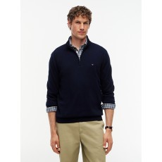 Tommy Essential Cotton Zip