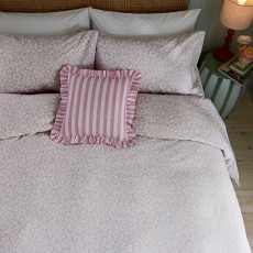 Candy Stripe Cushion Pink