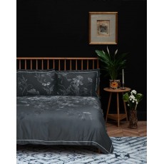 Timorous Tendrils Spill Duvet Cover Set Navy