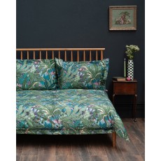 Timorous Beastie Leaforia Verde Duvet Set Green Timorous Beastie Leaforia Verde Duvet Set Green