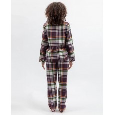 Cyberjammies Wild Slumber Plum Checks L/Slv Pyjamas Cyberjammies Wild Slumber Plum Checks L/Slv Pyjamas