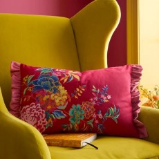 Flourish Floral Filled Cushion 40x60 Bright Flourish Floral Filled Cushion 40x60 Bright