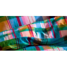 Wanderweave Ikat Check Duvet Set Bright