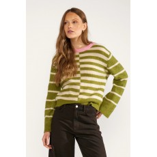 Numph Riette Block Stripe Pullover