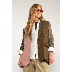 Numph Avey Herringbone Blazer