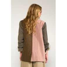 Numph Avey Herringbone Blazer