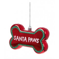 Santa Paws Hanging Decoration Santa Paws Hanging Decoration