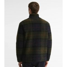 Barbour Tartan Fleece Zip Through Sweatshirt