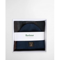 Barbour Westerdale Beanie & Scarf Gift Set Barbour Westerdale Beanie & Scarf Gift Set