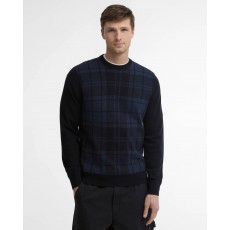 Barbour Mineral Tartan Crew Jumper