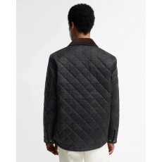 Barbour Tartan Shirt  Quilted Jacket