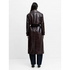 French Connection Athene Crinkle PU Trench French Connection Athene Crinkle PU Trench