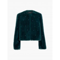 French Connection Mackenzie Short Faux Fur Coat French Connection Mackenzie Short Faux Fur Coat