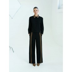 French Connection Veda Contrast Collar Shirt French Connection Veda Contrast Collar Shirt