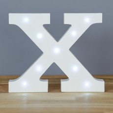 Light Up Letter X