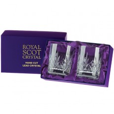 Royal Scot Highland Whisky Tumblers Pair