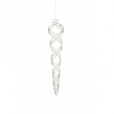 Glass Addison Icicle Clear 17cm