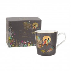 Sara Miller Chelsea Collection Mug Dark Grey