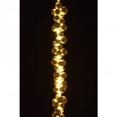 144 LED Cascade Bauble Garland Indoor Gold