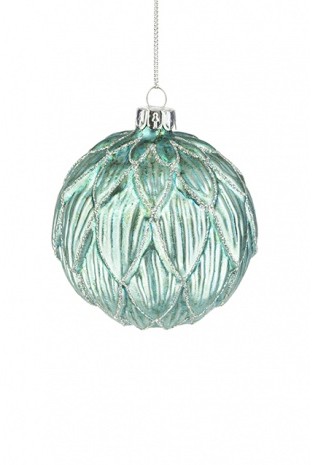 Artichoke Bauble Blue