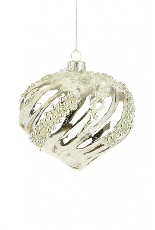 Rayna Onion Bauble Silver