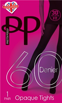 Pretty Polly 60 Denier 3D Tights