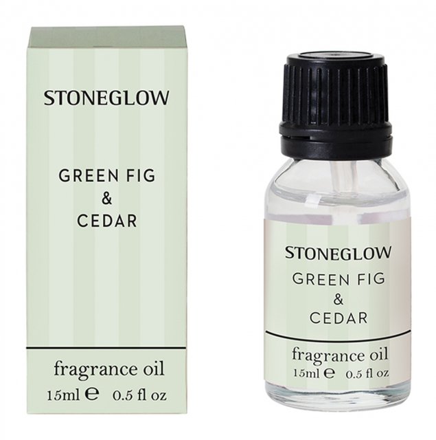 Stoneglow Mordern Classics Fragrance Oil Green Fig & Cedar 15ml