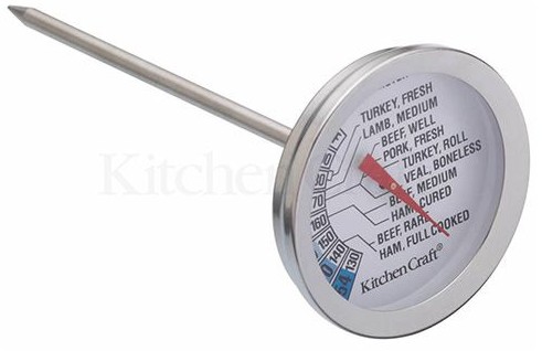 KC Meat Thermometer 5cm ssteel