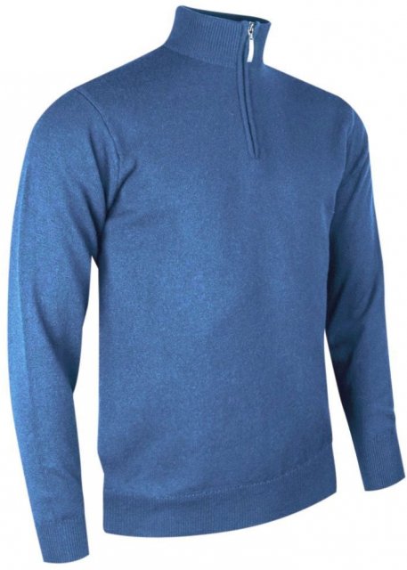 Glenmuir Samuel Lined Light Blue Pullover