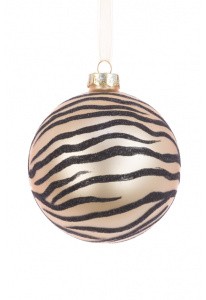 Tiger Print Bauble