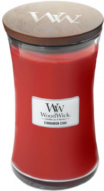 Woodwick Cinnamon Chai Large Hourglass Candle