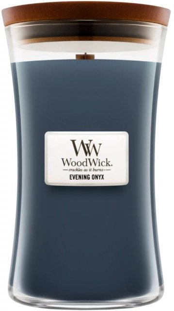 Woodwick Evening Onyx Large Hourglass Candle