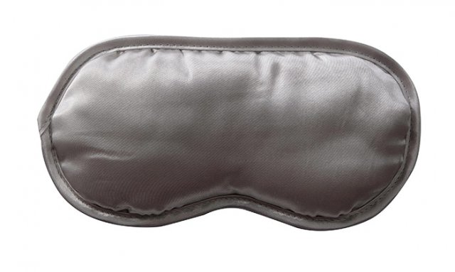 Danielle Satin Eye Mask Grey