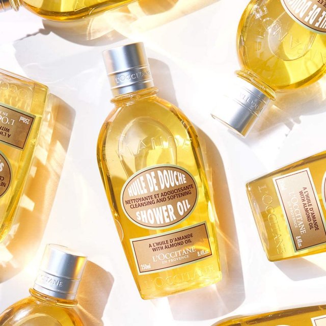 L'Occitane Almond Shower Oil 250ml Bath & Body Barbours