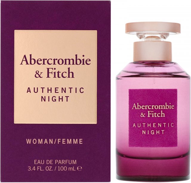 Abercrombie & Fitch Authentic Night Women Edp 100ml