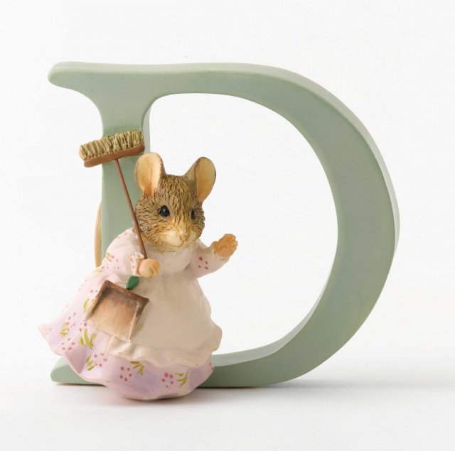 Beatrix Potter Letter D Hunca Munca Sweeping