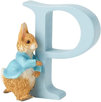 Beatrix Potter Peter Rabbit Letter P