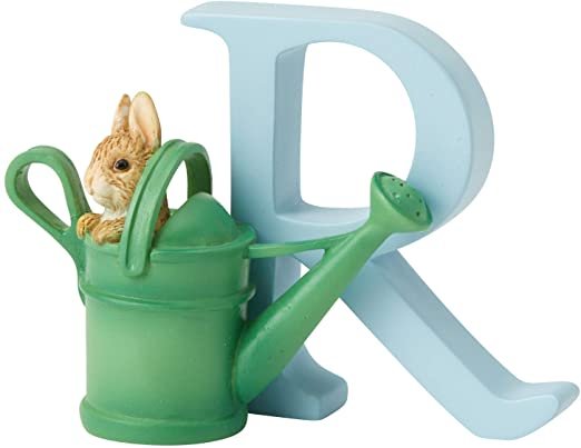 Beatrix Potter Letter R Peter Rabbit Watering Can