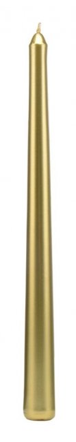 Wax Lyrical Taper Gold Candle