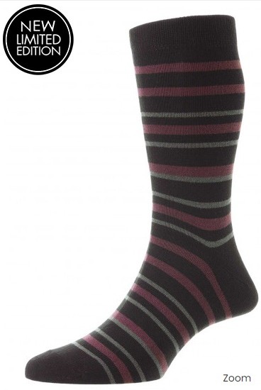 Cotton Stripe Socks