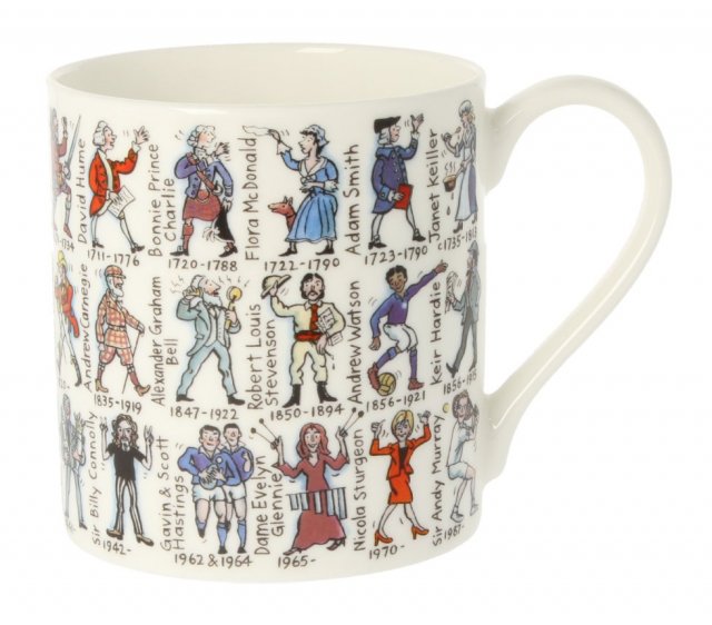 Mclaggan Smith Mugs -Famous Scots