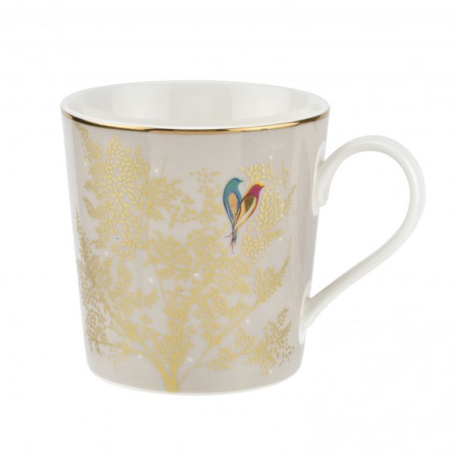 Sara Miller Chelsea Collection Mug Light Grey