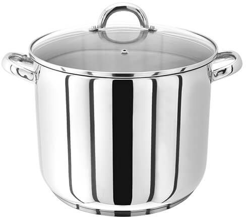 Judge Essentials 28cm Glass Lid Stockpot 13L