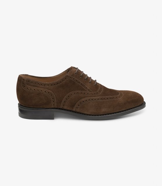 Loake 302 Oxford Suede Brogue