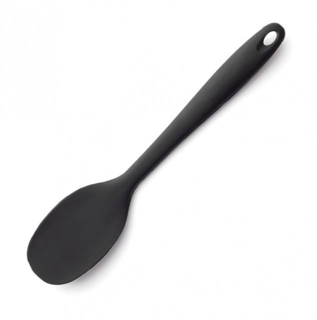 Mini Black Silicone Spoon